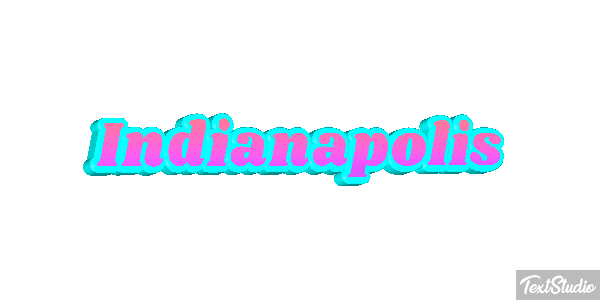 Indianapolis テキスト効果