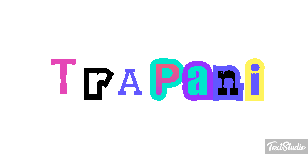 Trapani Text effect