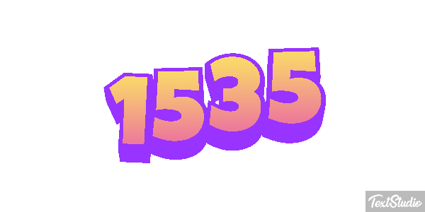 1535 Metin efekti