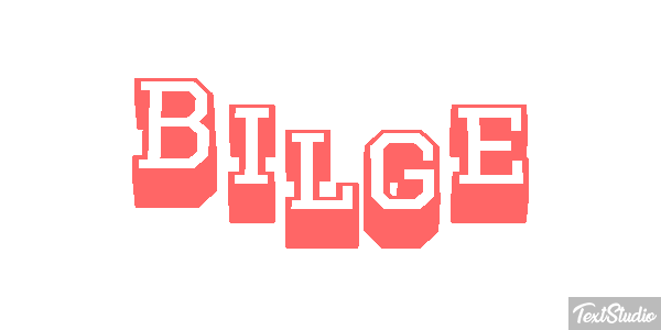 Bilge Effetto testo