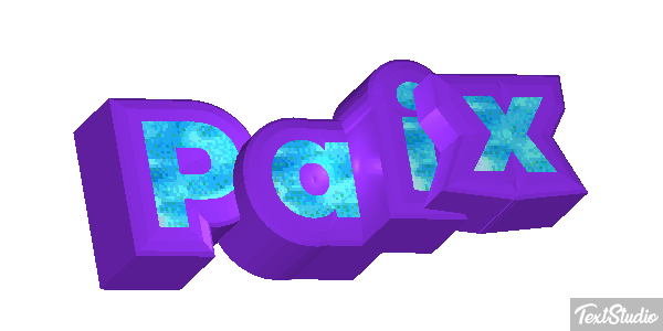 Paix Effet de texte