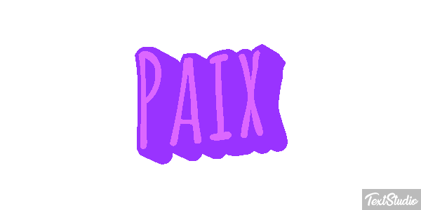 Paix Effet de texte