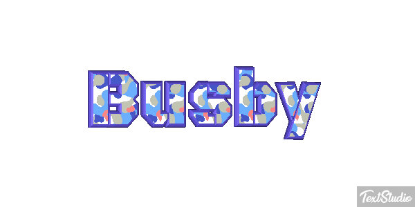 Busby Texteffekt