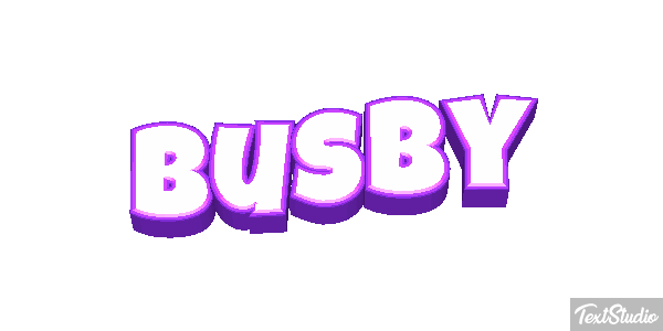 Busby Texteffekt