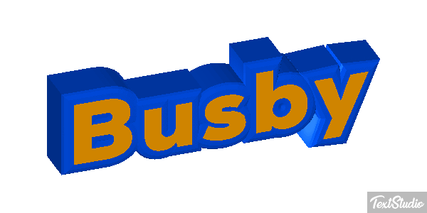 Busby Texteffekt