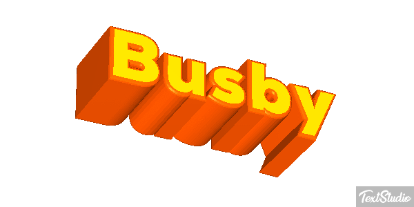 Busby Texteffekt