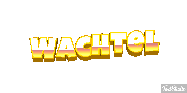 Wachtel Texteffekt