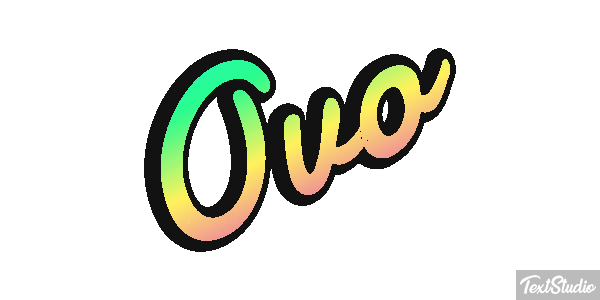 Ovo Efeito do texto