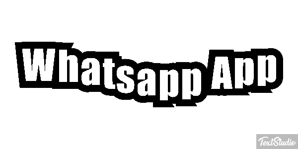 Whatsapp App Metin efekti
