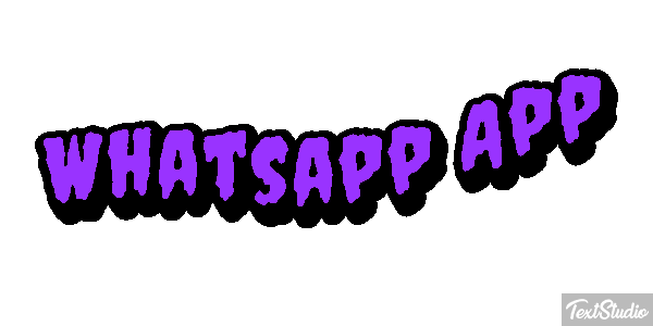 Whatsapp App Metin efekti