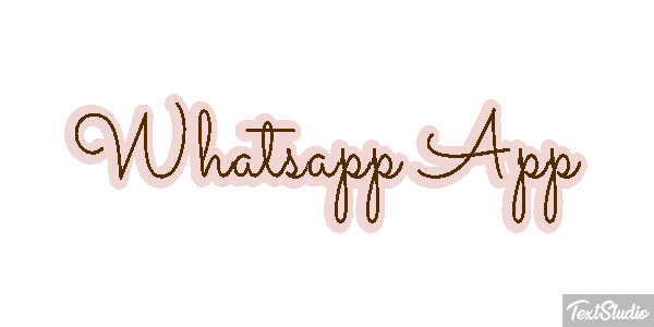 Whatsapp App Metin efekti