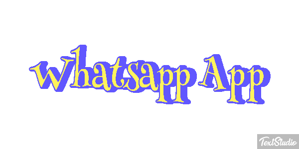 Whatsapp App Metin efekti