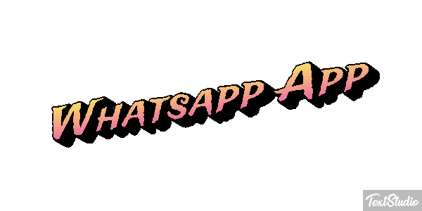 Whatsapp App Metin efekti