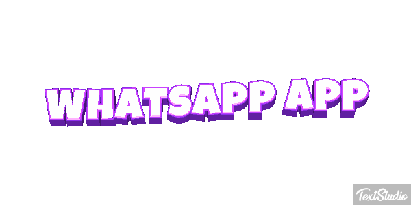 Whatsapp App Metin efekti