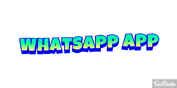 Whatsapp App Metin efekti