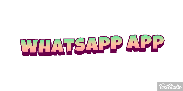 Whatsapp App Metin efekti