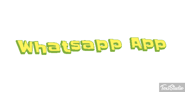 Whatsapp App Metin efekti