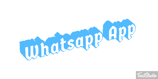 Whatsapp App Metin efekti