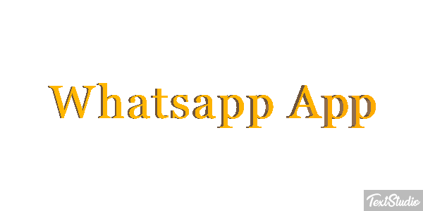 Whatsapp App Metin efekti