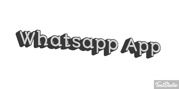 Whatsapp App Metin efekti