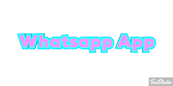 Whatsapp App Metin efekti