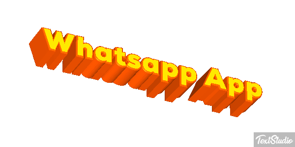 Whatsapp App Metin efekti