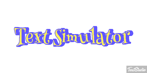 Text Simulator Effet de texte