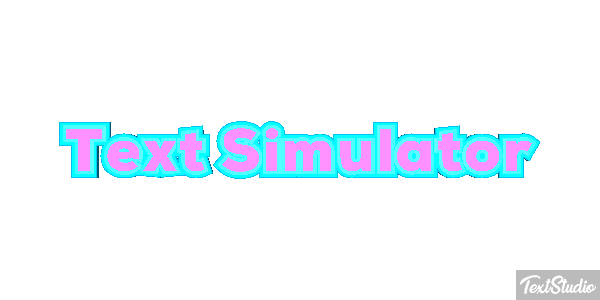 Text Simulator Effet de texte