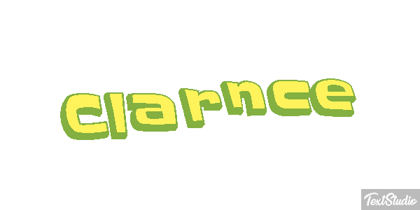 Clarnce Text effect