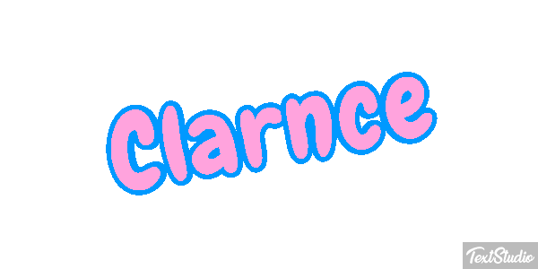 Clarnce Text effect
