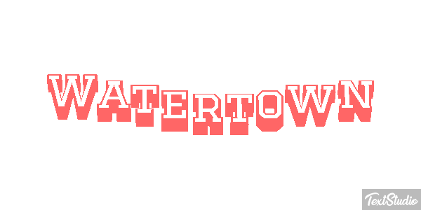 Watertown Efekt tekstowy