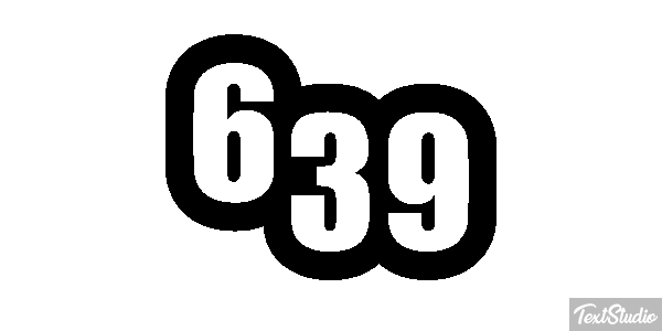 639 Text effect
