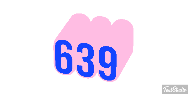 639 Text effect