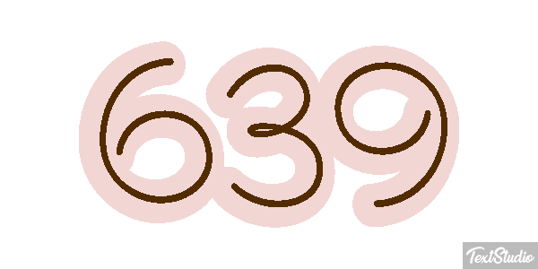 639 Text effect