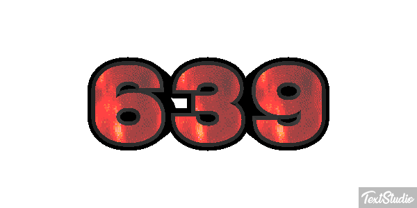 639 Text effect