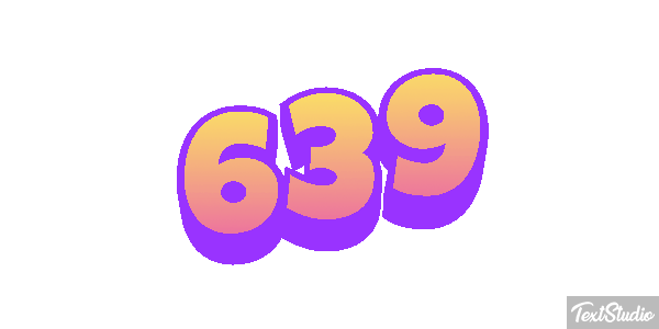 639 Text effect