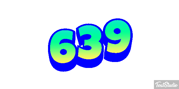 639 Text effect