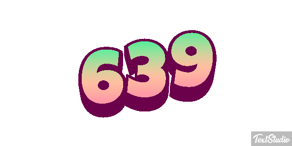 639 Text effect