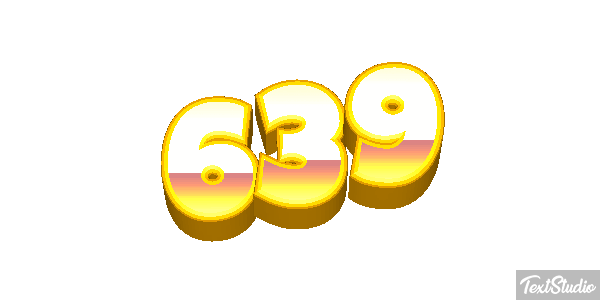 639 Text effect