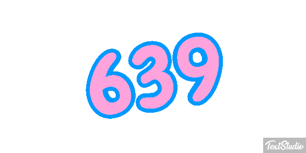 639 Text effect