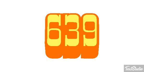 639 Text effect