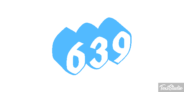 639 Text effect