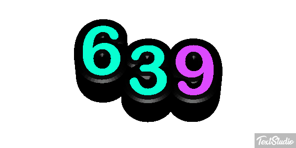 639 Text effect