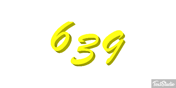 639 Text effect
