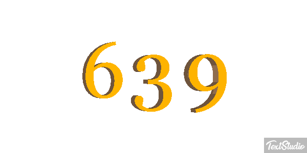 639 Text effect