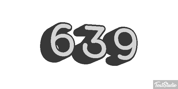 639 Text effect