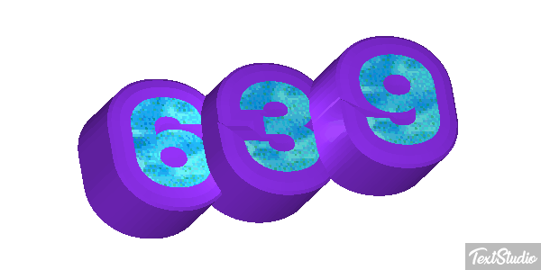 639 Text effect