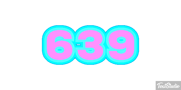 639 Text effect