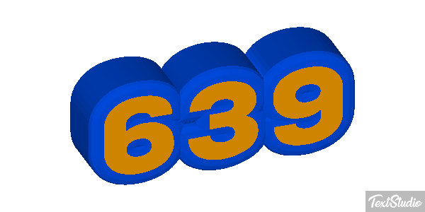 639 Text effect