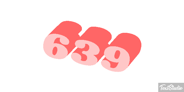 639 Text effect